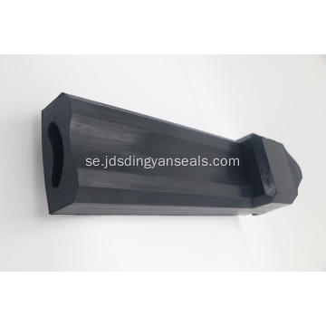 EPDM Solid Core Hollow Double-Deck gummiändbit